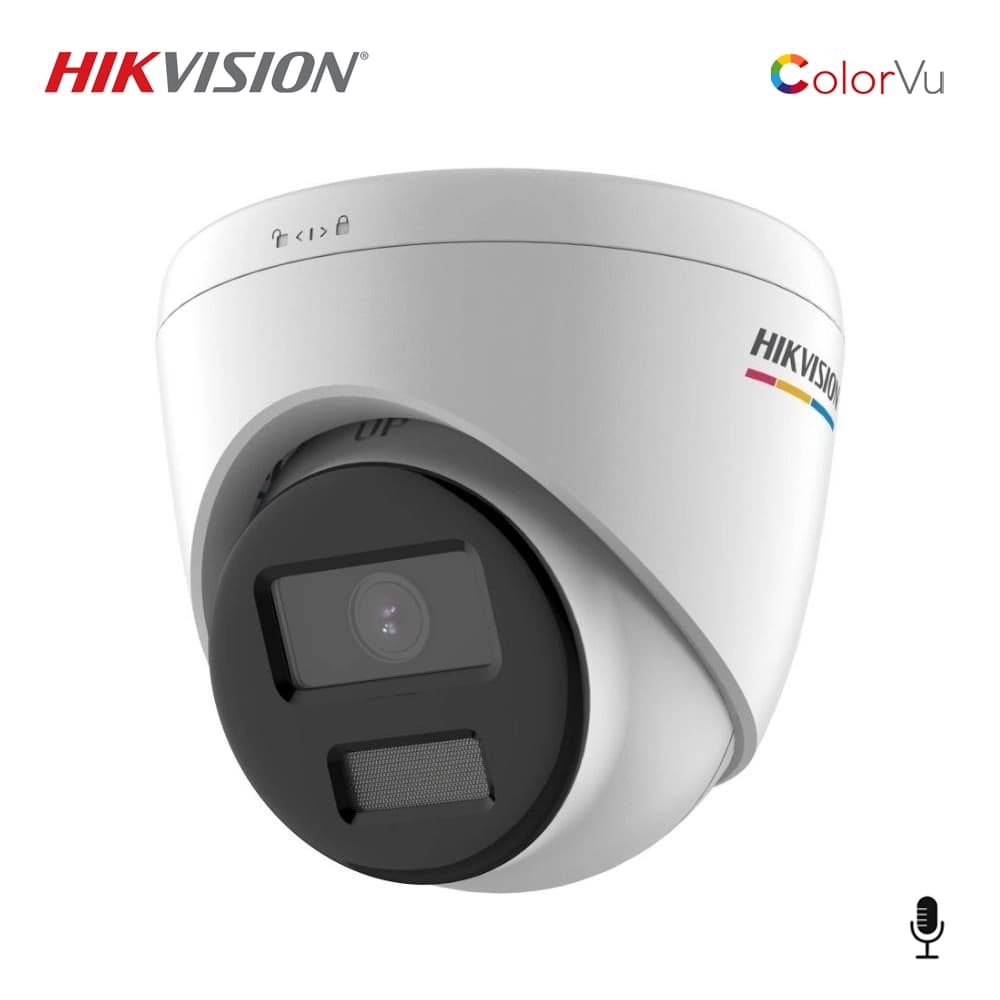 Hikvision DS-2CD1327G0-LUF 2MP Sesli IP Dome Kamera - Image 1